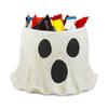 Halloween Treat Buckets Adorable Ghost Mud Pie Paper Mache Storage Bucket Car Home Interior Decor Ornaments For Candy Flower