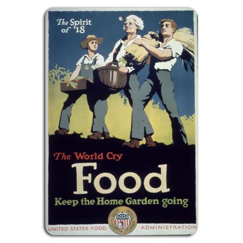 

Keep the Home Garden Growing The Spirit of Aluminumtin sign 20x30cm（7.8x11.8inch）
