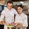 Chef Uniform Set: Autumn/Winter Long Sleeve Workwear for Catering and Restaurant Kitchens