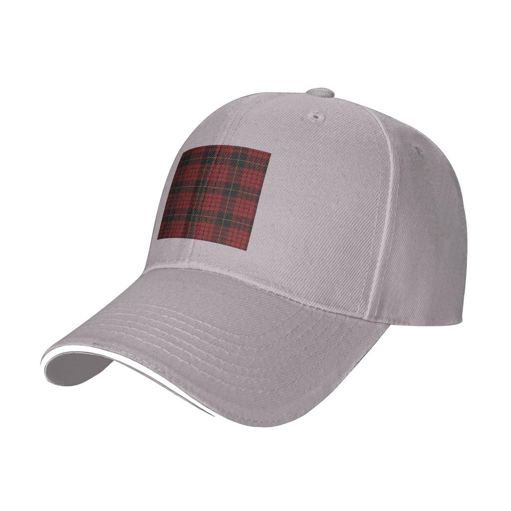 Classic Scottish Clan Tartan Plaid Cap Casual Baseball Caps Adjustable Hat Hip Hop Summer Unisex Baseball Hats Customizable