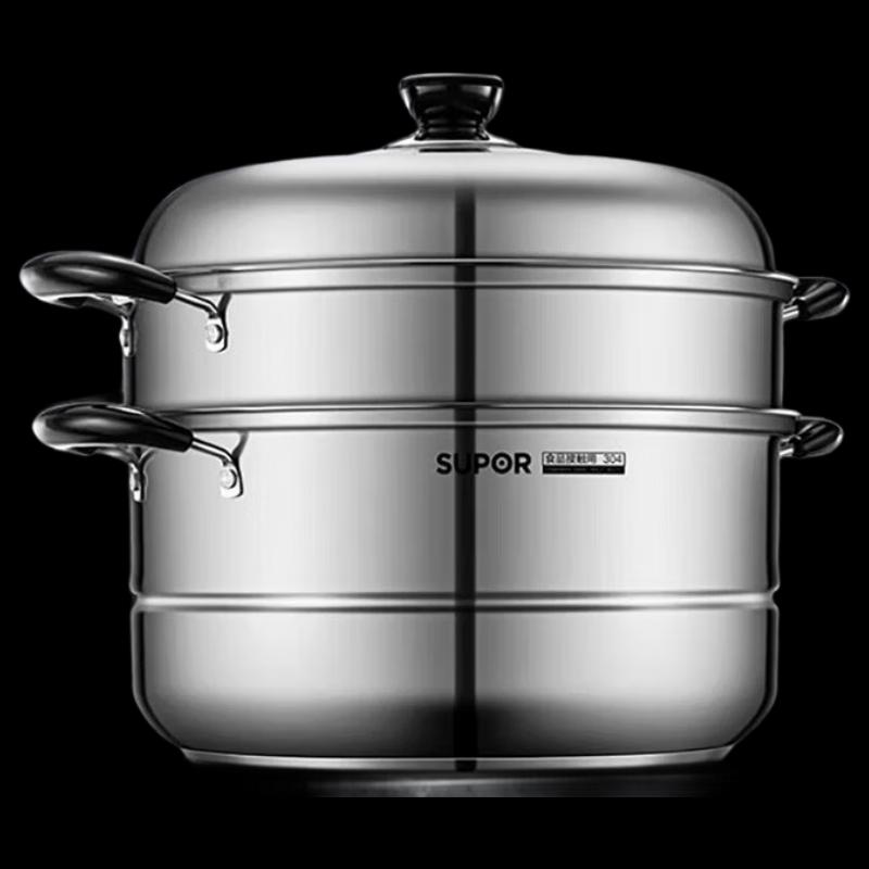 Supor Stainless Steel Steamer & Soup Pot