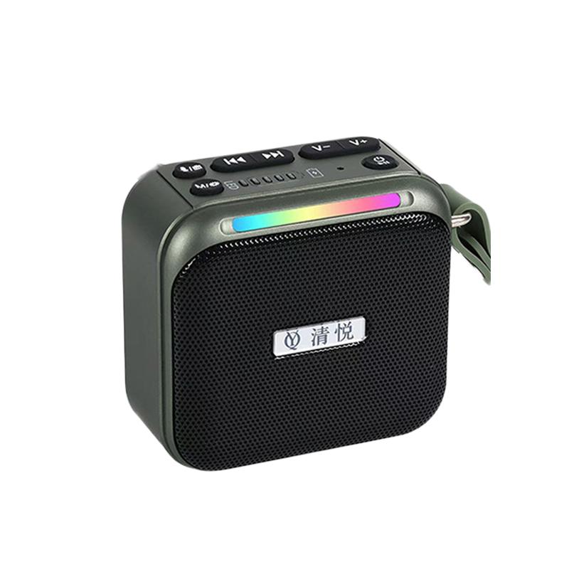 Mini Pocket Bluetooth Speaker Wireless Bluetooth Subwoofer Recorder Handsfree Call Music Player Support FM Radio Dual TF Card