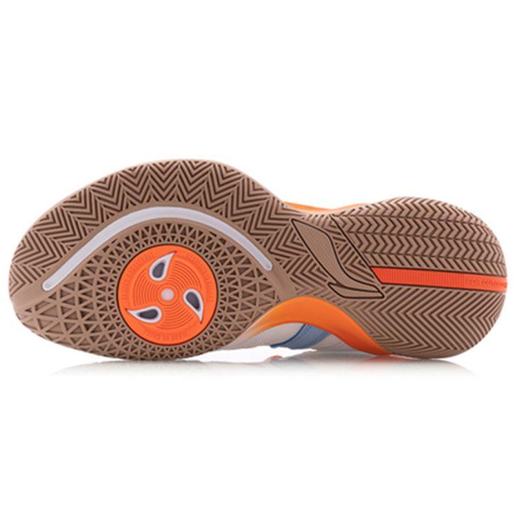 Li Ning Storm 2020 Badfive Professional Competition Shoes Men Basketball Shoes Orange ABPQ045-2
