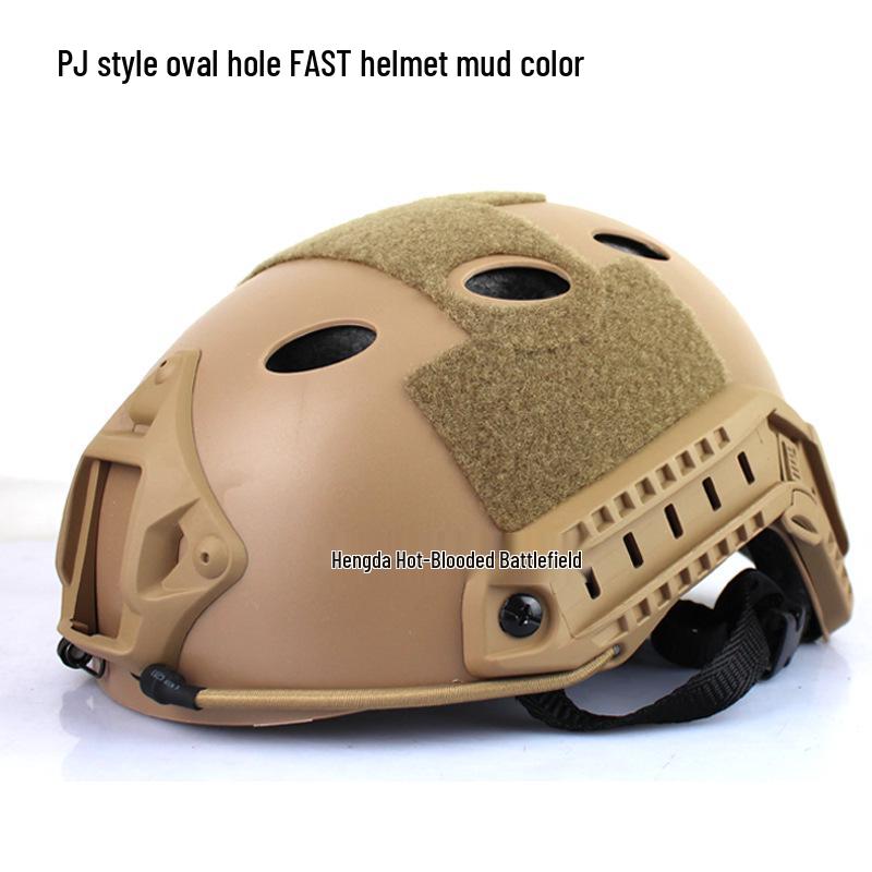 Cross-border FAST PJ Version Tactical Helmet with Oval Holes for Riding and Military Use