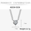 Sace Gems Klassische Luxus-Zirkon-Anhänger-Halskette für Damen, Schmuck, Hochzeit, Versprechen, Party, Geschenk