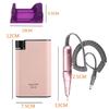 Perceuse à ongles portable rechargeable 30 000 tr/min, machine de manucure, lime à ongles électrique, outils pour nail art, ensemble pour forets à ongles
