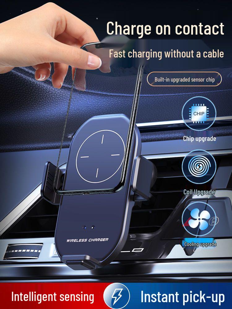 2023 New Model Portable Automatic Induction Car Phone Holder & Wireless Charger