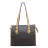 Louis Vuitton 2006 M40007 Monogram Popincourt Hand Tote Bag BrownUsed