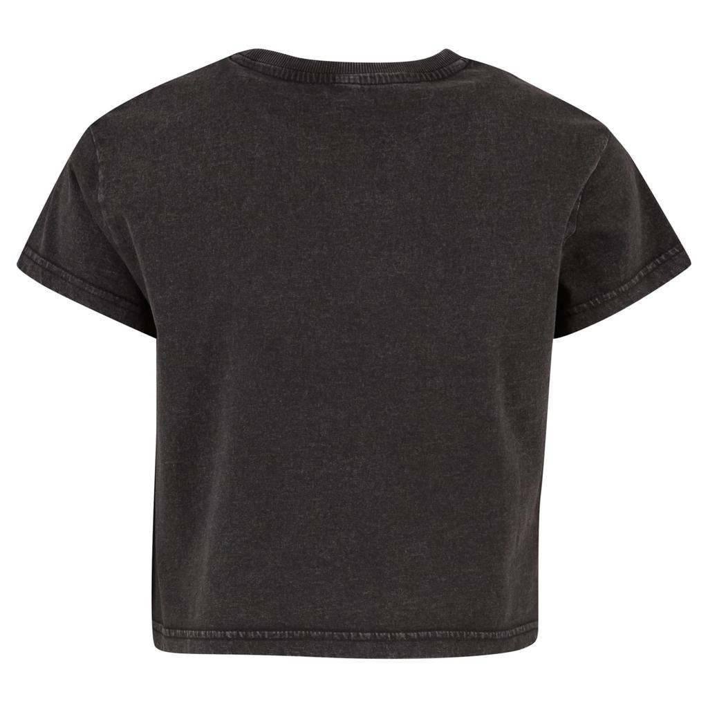 Build Your Brand Womens/Ladies Vintage Cropped T-Shirt