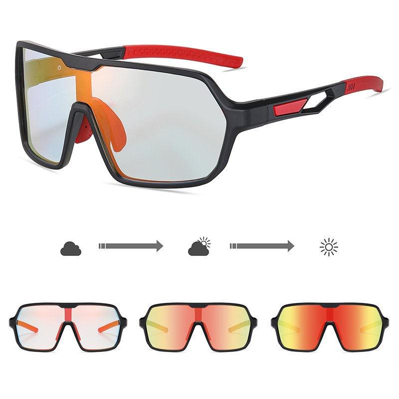 aoron PC Frame Photochromic Polarized Sunglasses for Men Women Sports Driving Fishing Glasses Outdoor Skiing Goggles