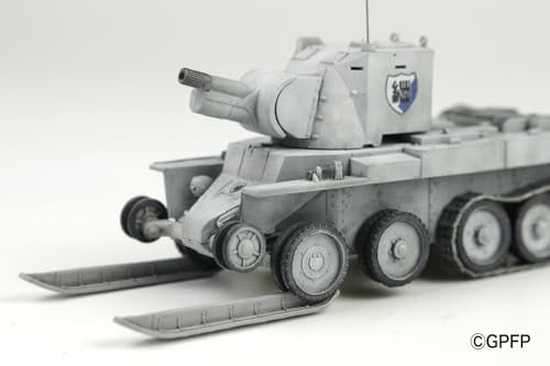 Platz Girls & Panzer Final Chapter BT-42 Assault Gun Continuation High School Fierce Battle on the Snowfield! Ski-equipped version 1/72 scale plastic