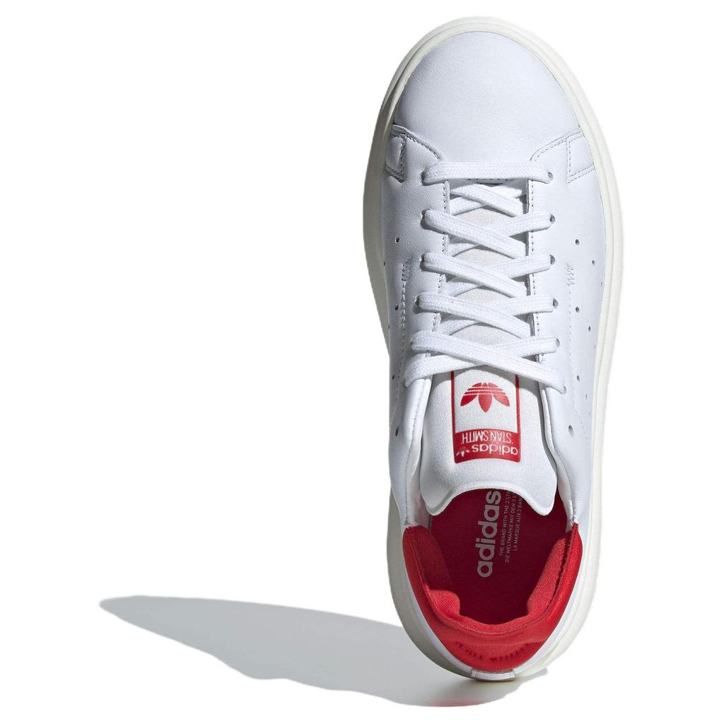 Adidas  Stan Smith Platform White Scarlet Women Sneakers Cloud-White Off-White Better-Scarlet IE0452