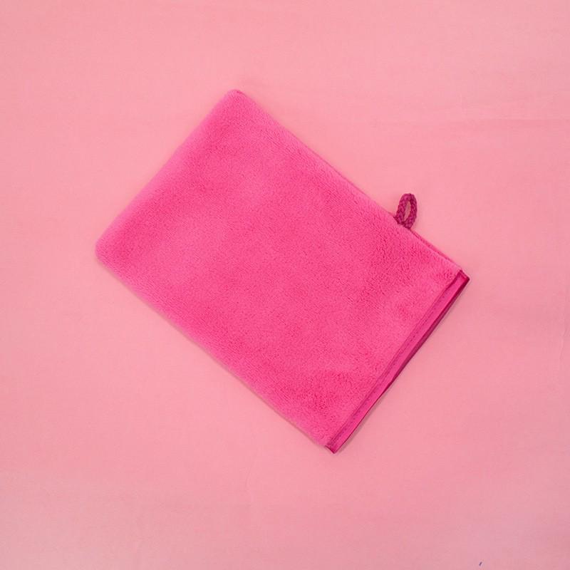 European-Style Microfiber Makeup Remover & Shower Mitt