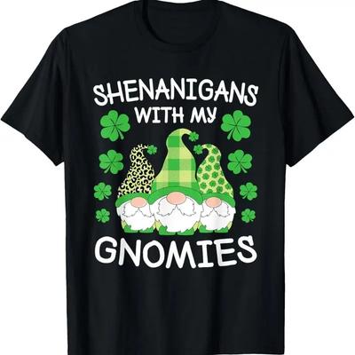 Shenanigans With My Gnomies St Patricks Day Gnome Unisex Unisex TShirt