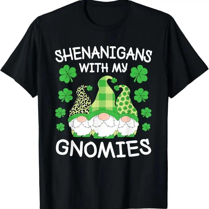 Shenanigans With My Gnomies St Patricks Day Gnome Unisex Unisex TShirt
