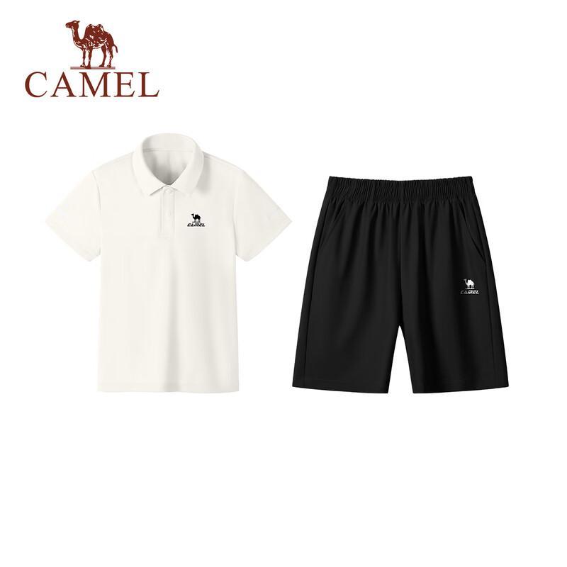 Camel Kids' Quick-Dry Polo & Shorts Set