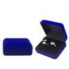 Elegant Velvety Finish Plastic Jewelry Case Ideal For Wedding Jewelry Display Offering Secure And Luxurious Protections