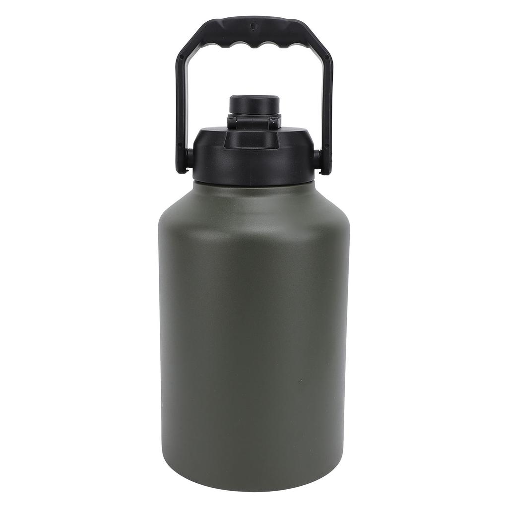3.8L Sports Water Bottle Stainless Steel Double Wall Vacuum Insulated Bottle for Outdoor Camping