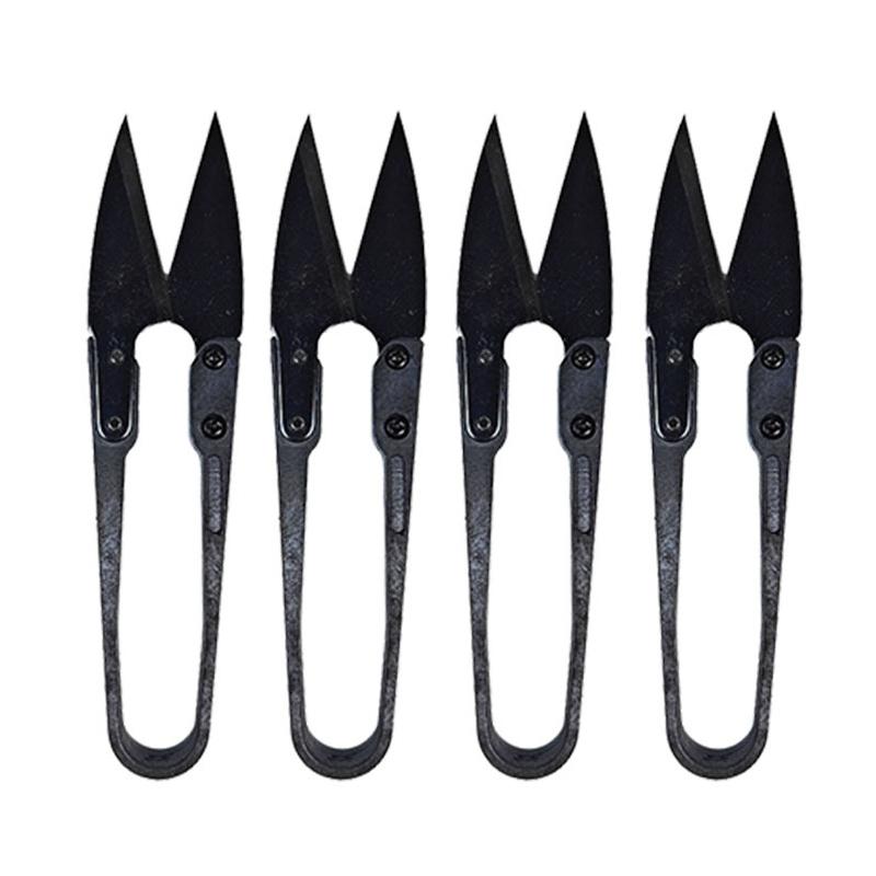 U Shape Sewing Scissor Tailor Clipper Sewing Yarn Thread Scissors Cross Stitch Embroidery Cutter DIY Needlework Tools