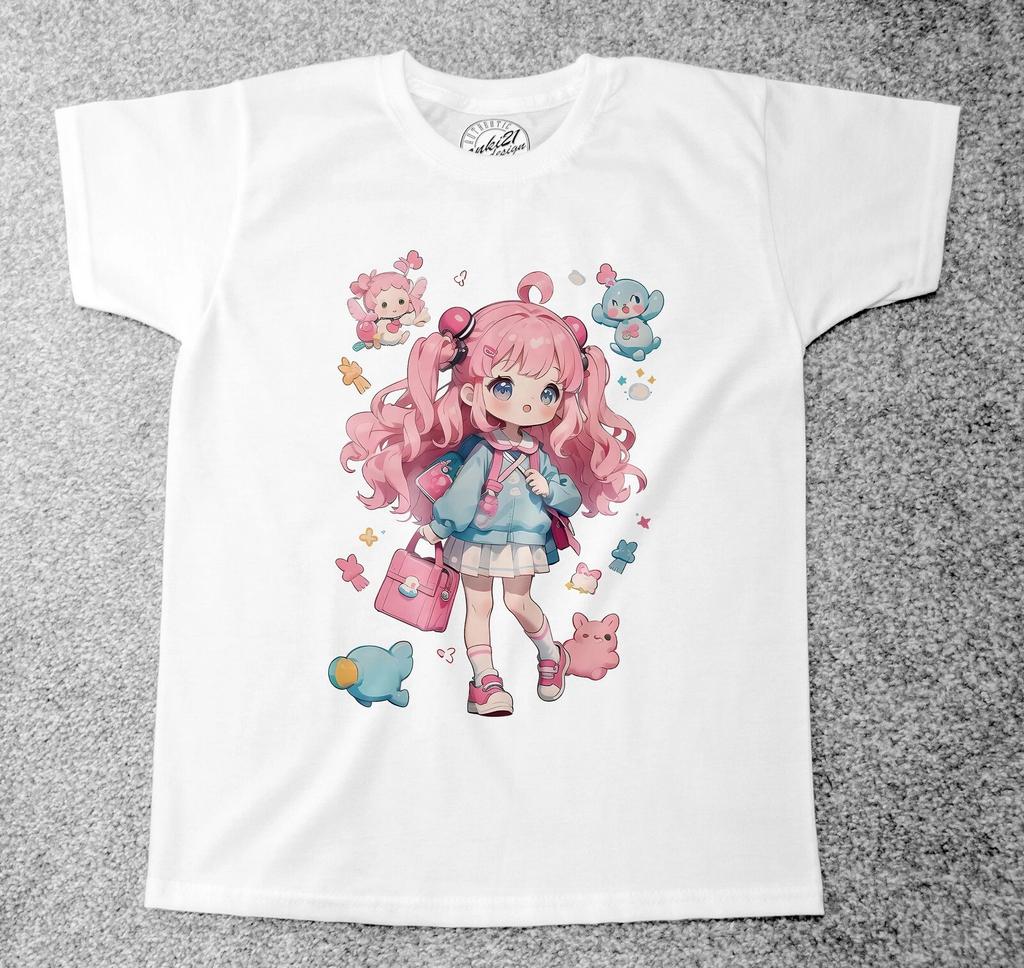 Kawaii 014 Anime/Manga Childrens/Kids Adult T Shirts/t-shirts
