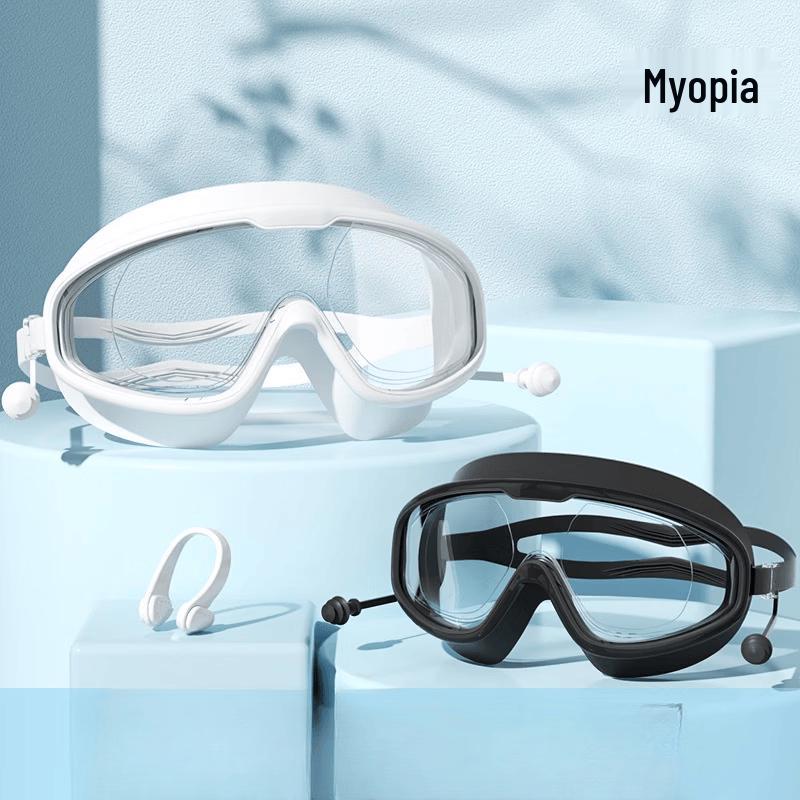

Unisex HD Waterproof Anti-Fog Swimming Goggles & Cap Set