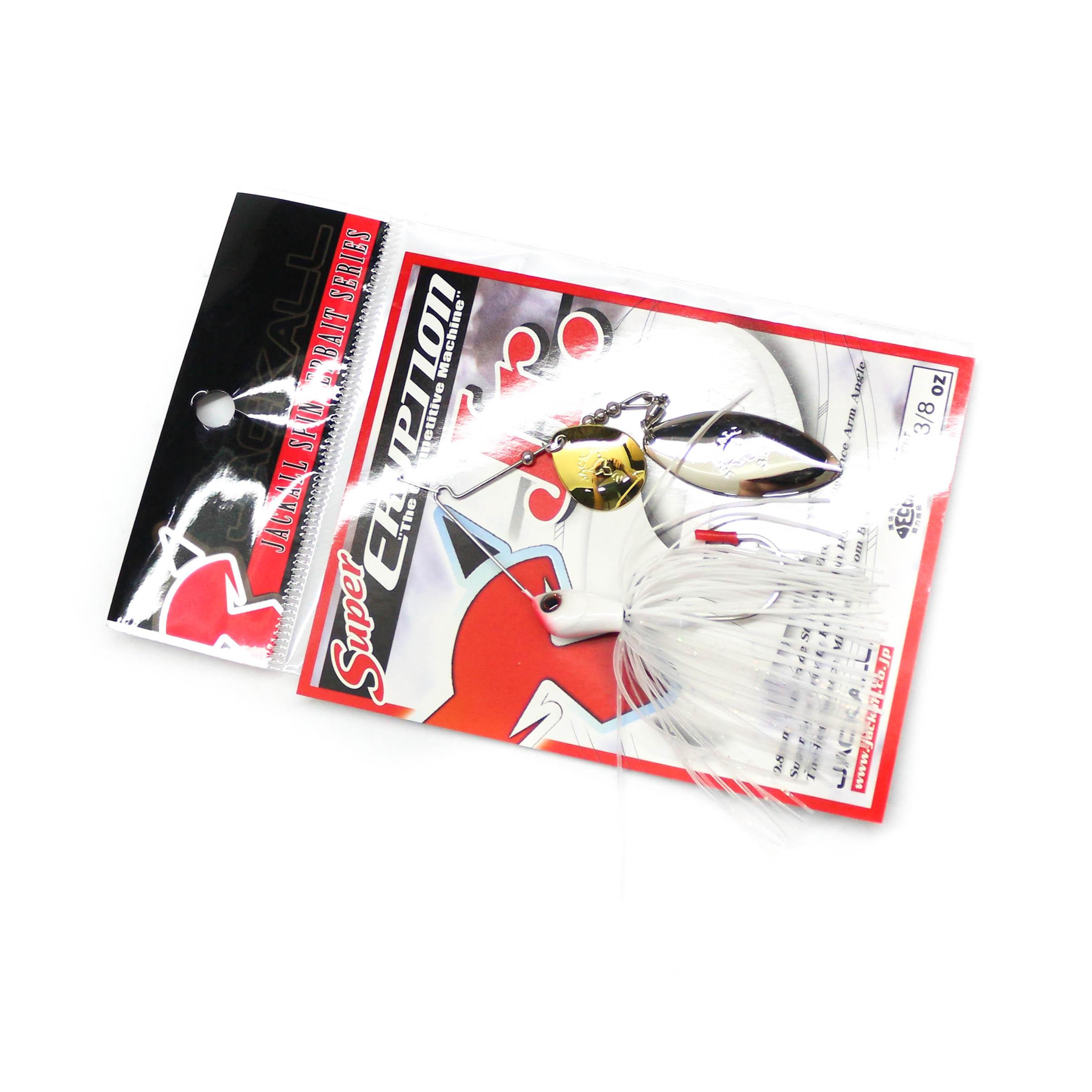 

Jackall Spinner Bait Lure Super Eruption JR 3/8 oz White (6417)