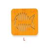 New Kitchen Portable Bamboo Material Insulation Table Mat Windmill Fish Bone Perfect For A Coffee Table In The Living Room