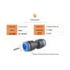 OIMG Pneumatic Straight Quick Connect PU Tube Fitting