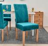Cover Velvet Chair Velvet Turquoise Light Thick