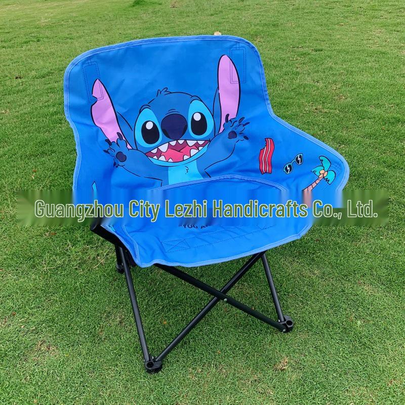 Детское портативное складное кресло-луна для кемпинга, рыбалки и пляжа