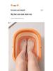 Zusammenklappbares Fußbadbecken mit Massage-Design und tiefem, platzsparendem Eimer zum Einweichen