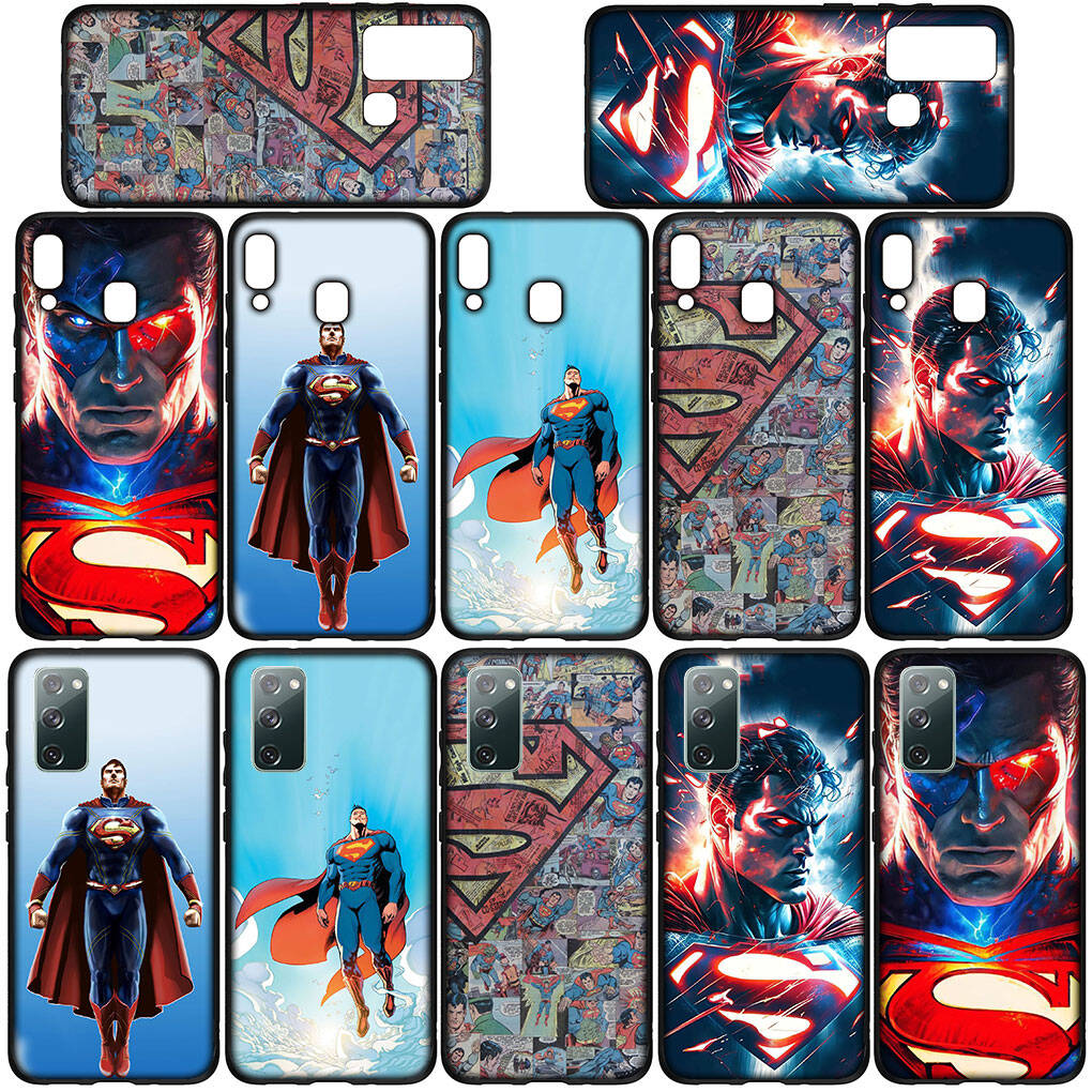 for Samsung Galaxy S25 S24 S23 iPhone 17 16 15 Xiaomi Redmi Note 14 13 12 Plus Pro Max A57 Phone Case Wallpaper Super Hero Supermans Man OPPO Huawei