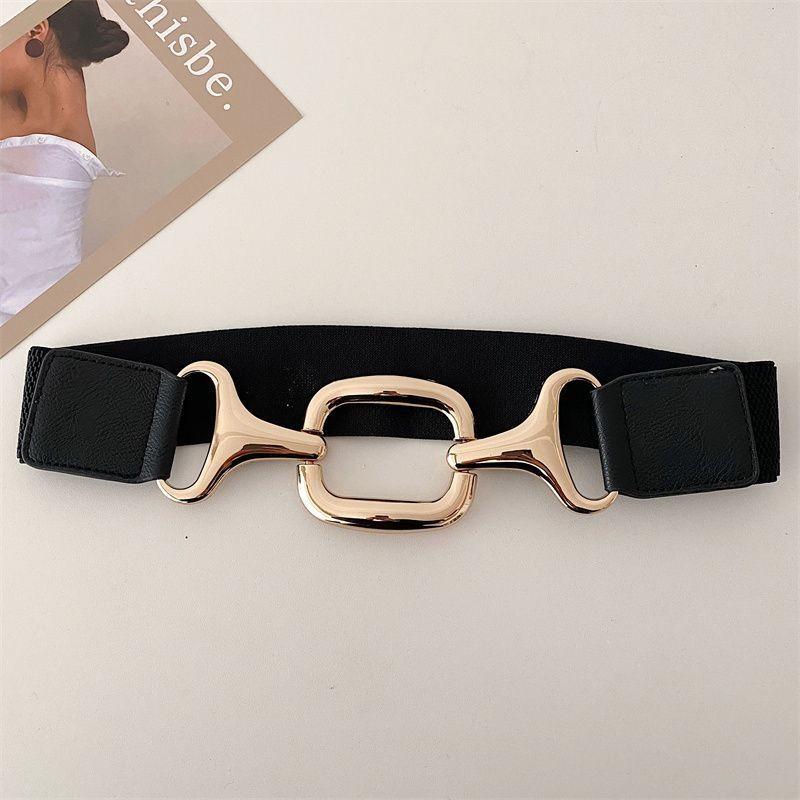 Adjustable Chic Black Waist Belt For Women Enhancing Summer Looks Fashion