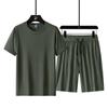 Men's Quick-Dry Breathable Loose Plus Size Summer Shorts & T-Shirt Fitness Casual Set