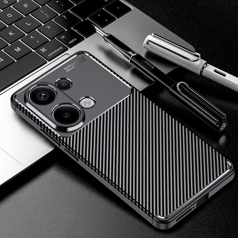 For Redmi Note 13 Case Cover Xiaomi Redmi Note 13 4G Capas New Shockproof Phone Back Bumper Soft TPU Cover Redmi Note 13 Fundas