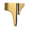 Interior Decoration Glass Shelf Bracket Zinc Alloy Support Adjustable Glass Shelf Bracket Gold Stylish Home Decor