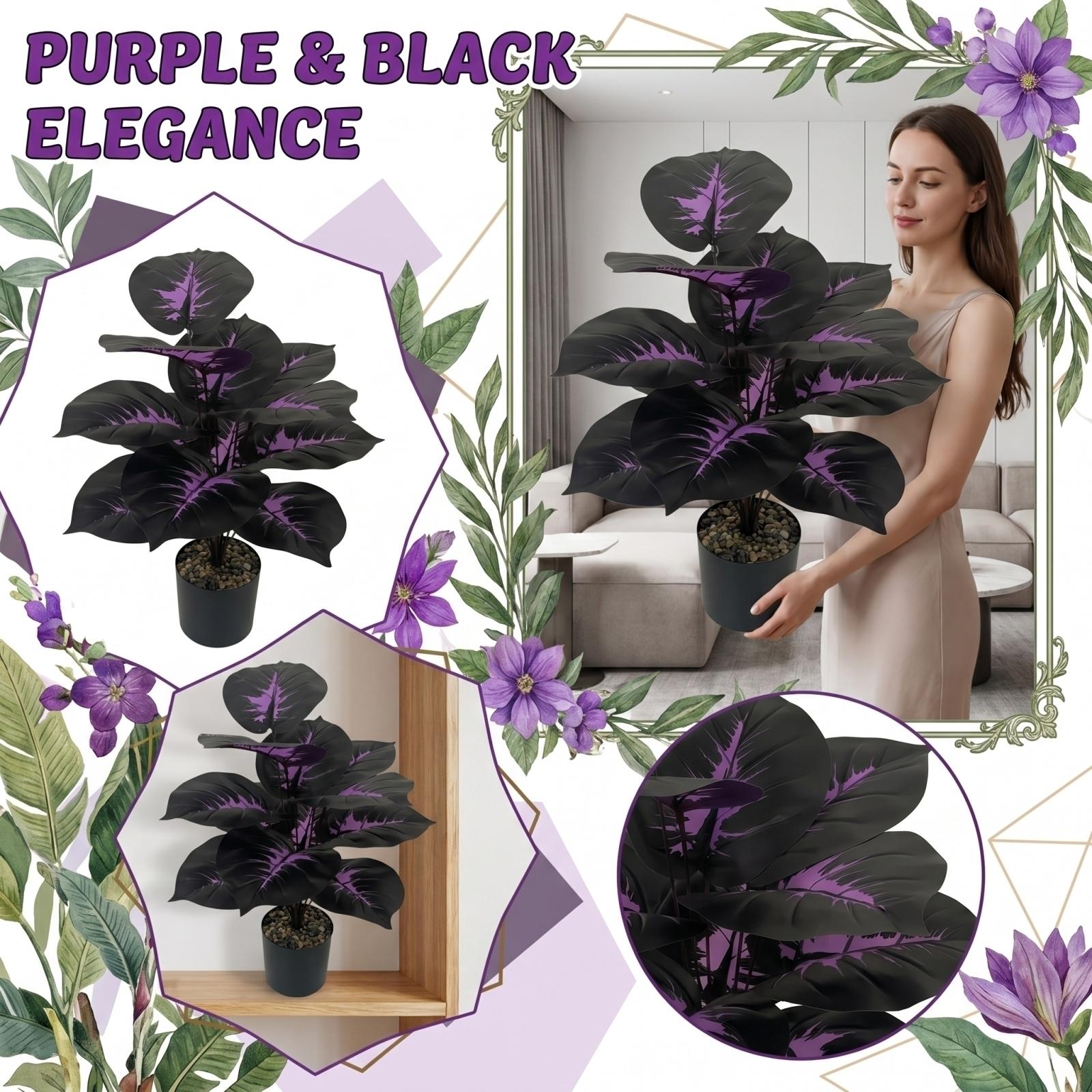 

Violet Indoor And Outdoor Plant Landscaping Decoration One Size