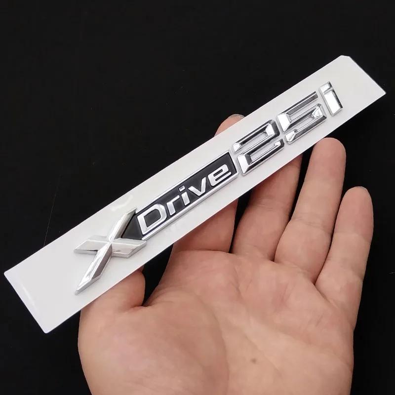 3D ABS XDrive 20d 23d 25d 30d 35d 40d 45d 50d 55d 20i 25i 30i GT X1 X3 X5 X6 Car Rear Trunk Emblem Sticker for BMW Accessories VM4