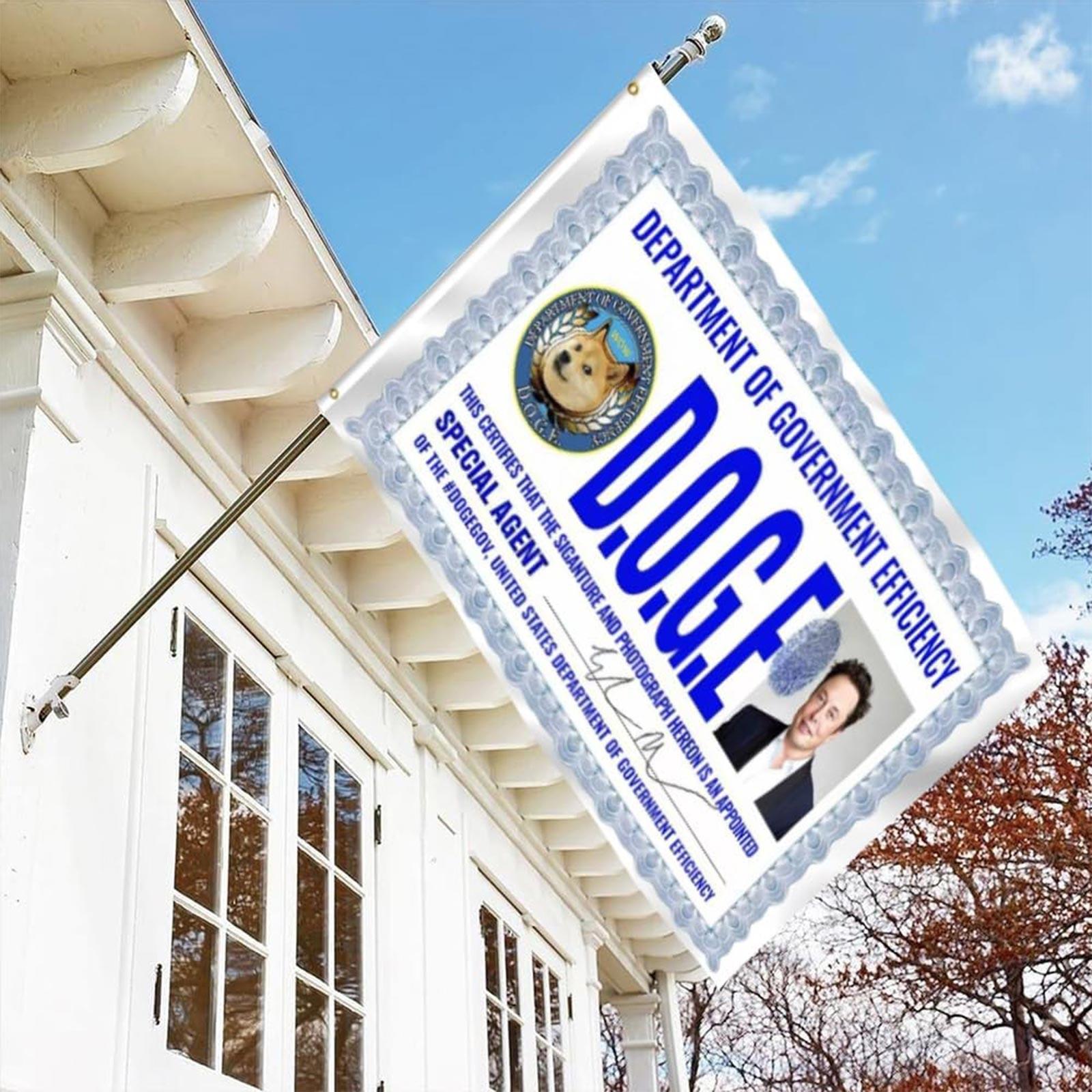 

Флаг 90*150 см Флаг отдела эффективности Настенное украшение One Size белый