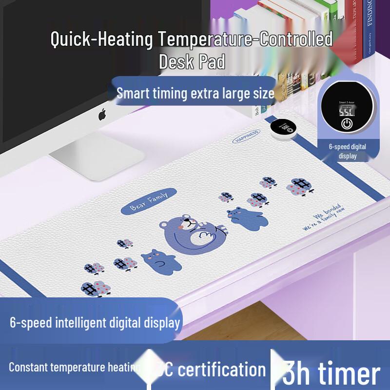 Kapa Bear Heated Mouse Pad & Desk Mat