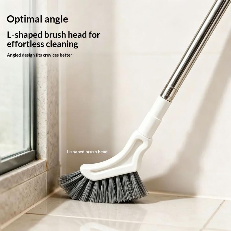Telescopic Cleaning Magic Brush Long Handle Narrow Gap Scrubber For Window Tracks Tile Grout Bathroom Kitchen