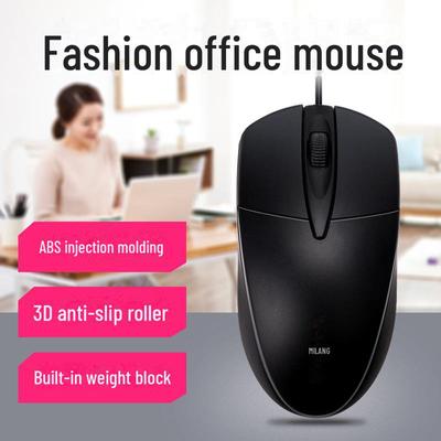 Milang M1 Wired USB Optical Mouse for Home and Office Use
