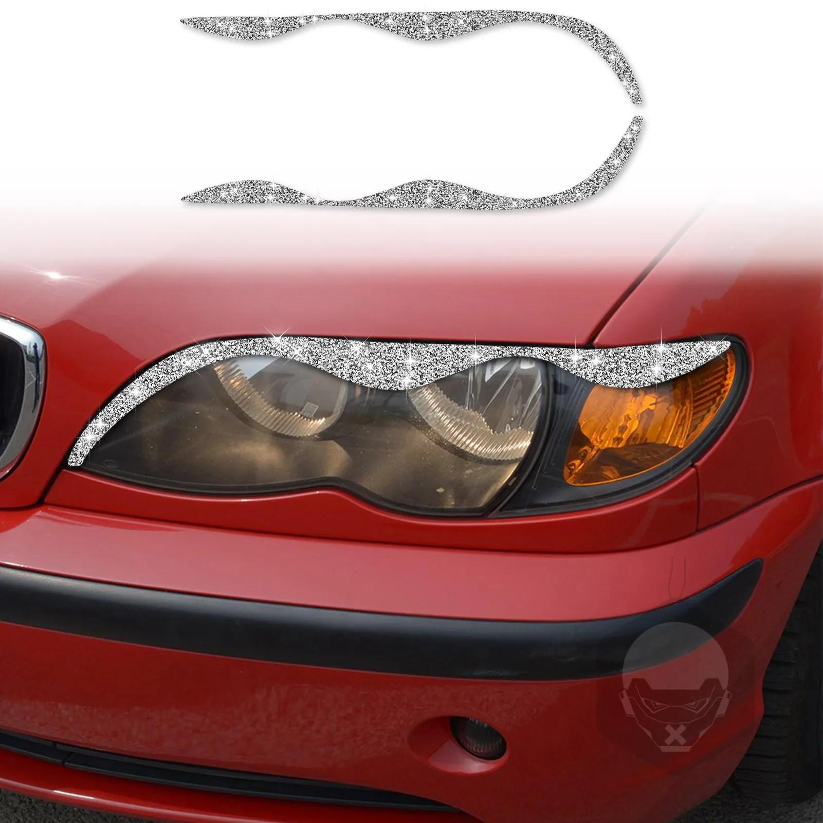 

Карбоновые фары, брови, веки для BMW E46 323i 328i 330i 325i 1999 2000 2001 2002 2003 2004 Наклейки на автомобильные аксессуары