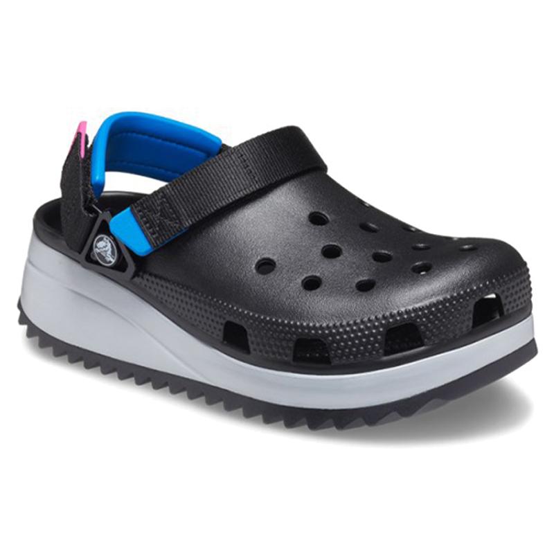 Crocs Classic Hiker Clog Sports Black Blue Red Sandals 'Black Blue Red'