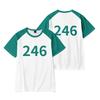 2026 New Seong Ki-hoon Cosplay Costume 456 Sportswear Squid Game Camouflaged Carnival Party Costume for Men and Women