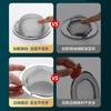 1/2/3-Piece Stainless Steel Sink Strainer 4.4" Diameter With Handle Drain Strainer Universal Fit Rust-Resistant Sink Stopper