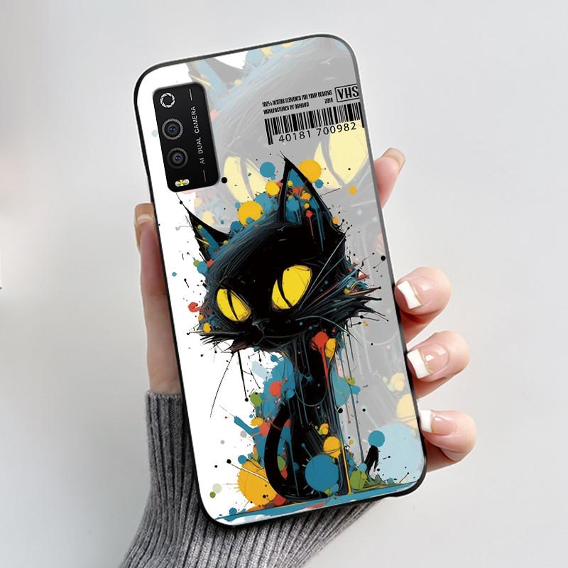 Cute Case For TCL 205 (4187D) Funda Capa Printing Shell Protective Cover Soft Silicone Cartoon Phone Casing Coque