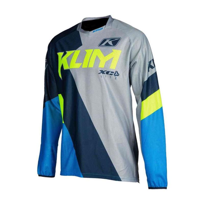 KLIM καλοκαιρινή στολή downhill ορεινού cross-country για μοτοσικλέτα ανδρική μακρυμάνικη μεγάλο μέγεθος γρήγορου στεγνώματος T-shirt αγωνιστική