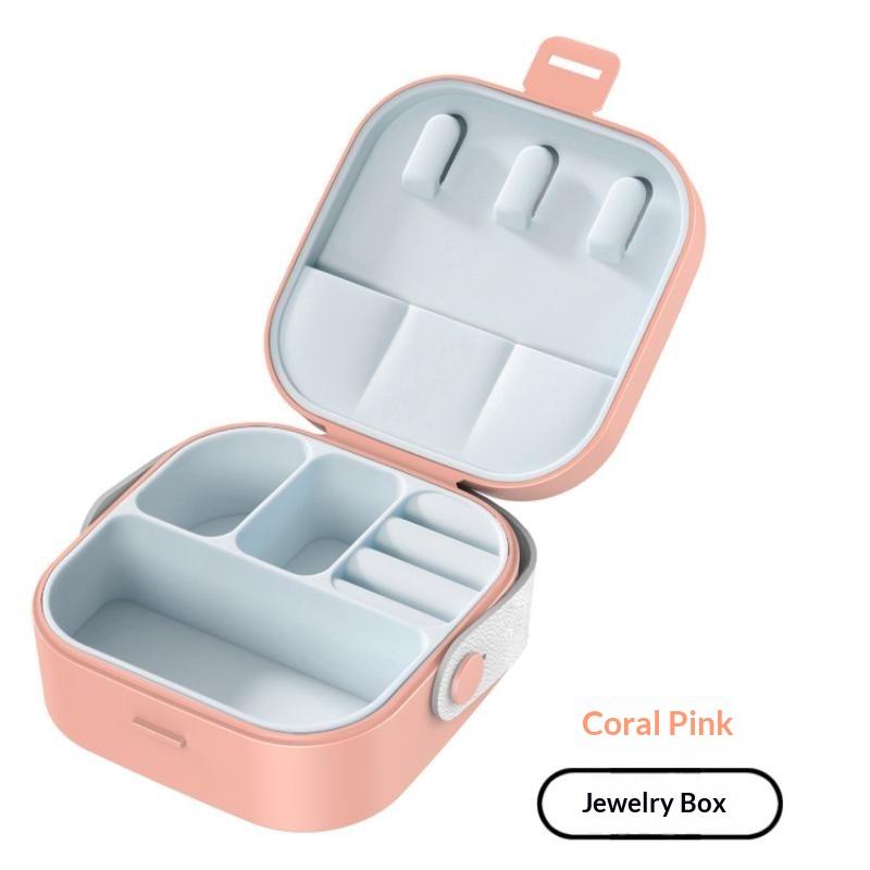 Portable Mini Storage Box With Leak Proof Design Comfortable Handle For Travel Work Daily Use Multiple Bright Colors Available