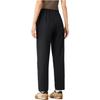 Li Ning Sports Lifestyle Series Casual Simple Solid Color Straight Leg Quick Dry Knitted Sports Pants Women Bottoms Black AYKV176-1